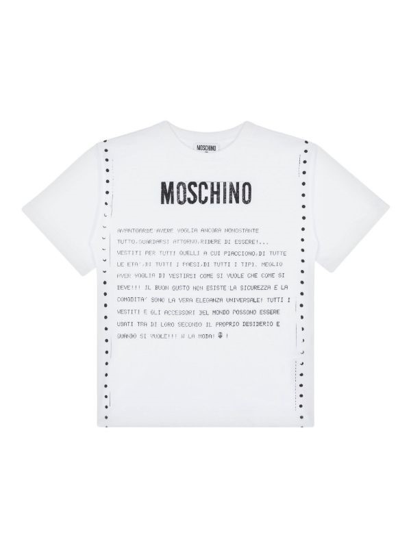 Maxi t-shirt moschino