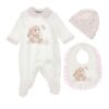 Set tutina+bavaglio+cuffia monnalisa