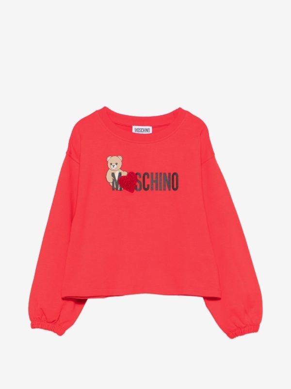 600C8100E39C24527AE4B69BC2749CF7_ Felpa moschino