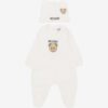 Tutina+bavagl+berretto moschino