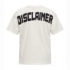 T-shirt disclaimer